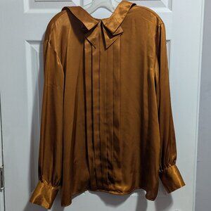Shimering Bronze Blouse